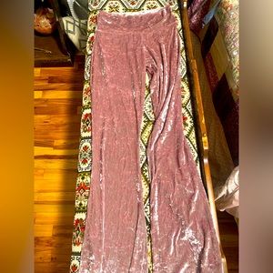 Warrior Within Velvet Bellbottoms Medium
